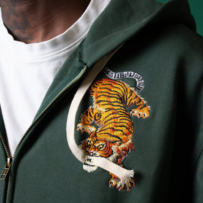 VELARO - Premium Heavyweight Tiger Hoodie