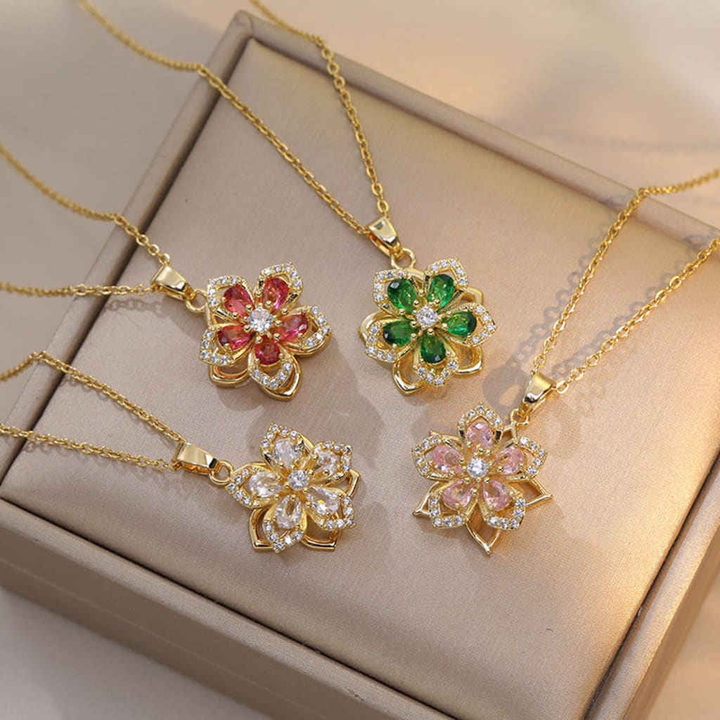 Lumiéra™ - Enchanted Bloom Necklace